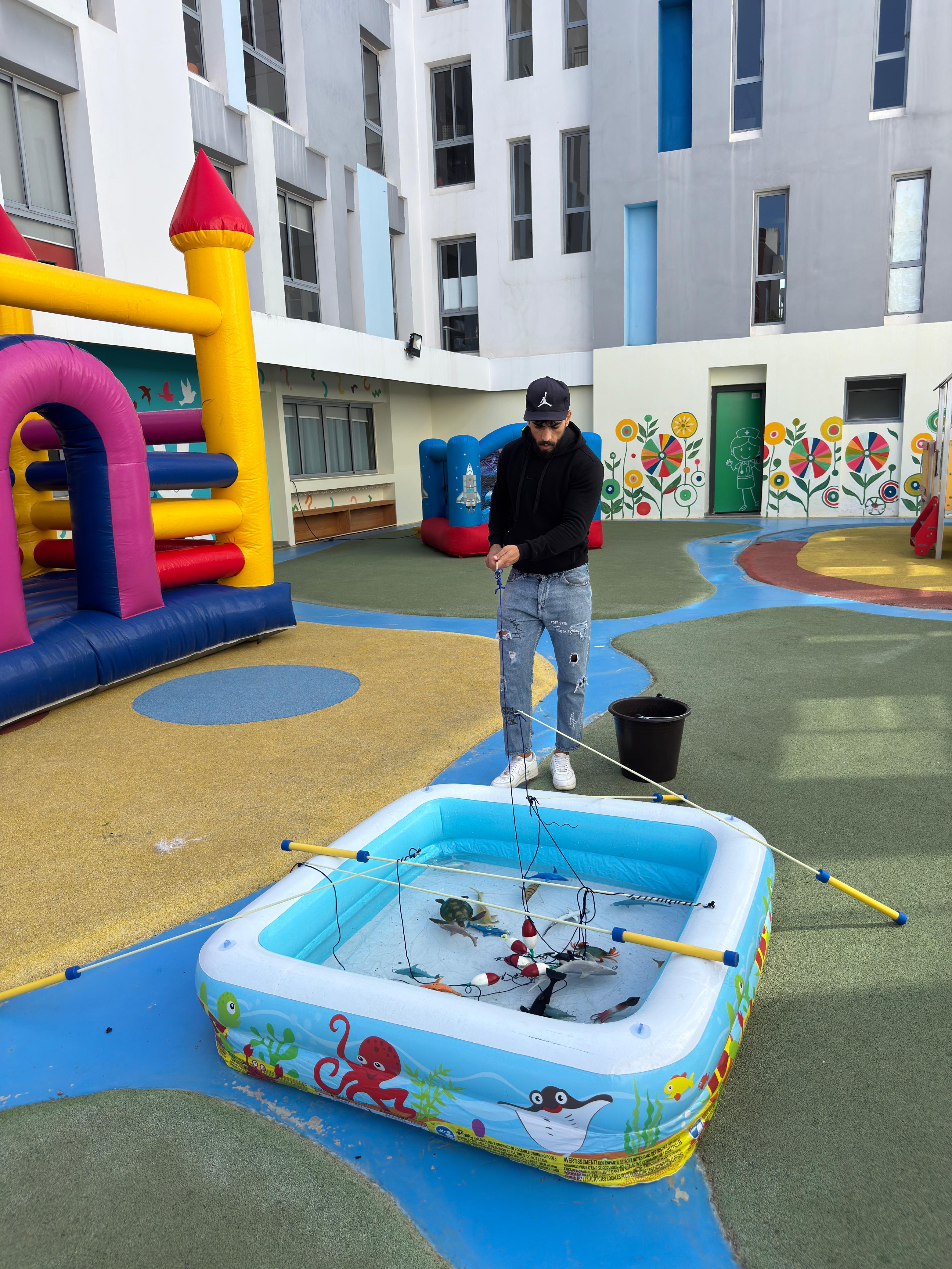 kermesse enfants Maroc location château gonflable Maroc animation enfants Casablanca jeux animation scolaire Rabat